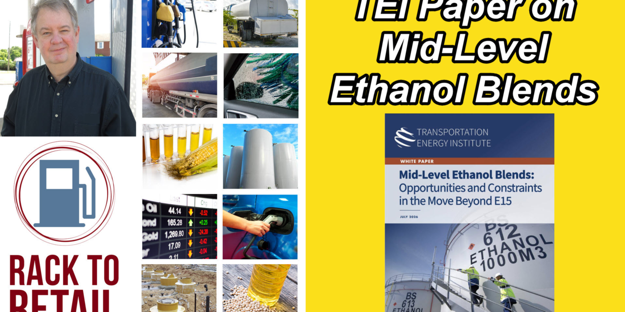 The Opportunities and Challenges With Mid-Level Ethanol Blends